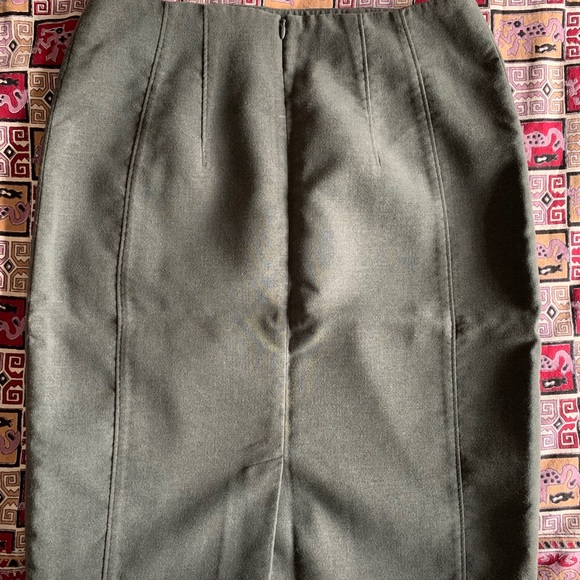 Gray Pencil Skirt - Picture 2 of 4